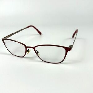 Modo Model 4212 Womens Eyeglasses Frame Titanium Red Metal Full Rim 50-16-138 mm